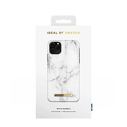 Acheter IDEAL OF SWEDEN Coque Antichocs pour iPhone 11 Pro Tendance Motif Marbre Blanc