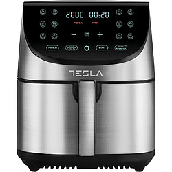 Friteuse à air chaud air fryer 7l 1700w noir/inox - AF701BX - TESLA