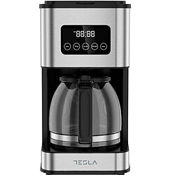 Cafetière filtre programmable 1.5l 12 tasses inox - CMF201BX - TESLA