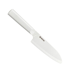 Couteau santoku lame céramique 14cm blanc - TK-140WH-WH - Chowa - KYOCERA
