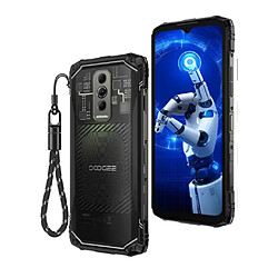 DOOGEE Blade10 Ultra Energy Smartphone robuste 8 Go + 256 Go Gemini AI 10,7 mm Ultra-fin Batterie 6150 mAh NFC, Noir