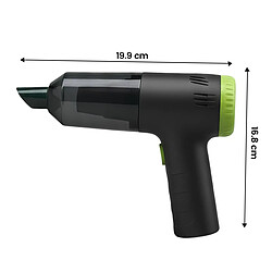 Acheter Avizar Aspirateur Portable Rechargeable 120 W Puissant Pour Maison Et Voiture Noir