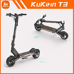 Trotinette electrique pliable KuKirin T3 - Moteur 1000W, Autonomie 58km, Batterie 48V15.6Ah,Vitesse 45km/h, Écran LED Intelligen,Freins Disque