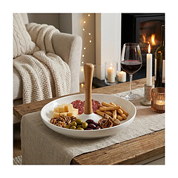 Medard De Noblat Tapas - Serviteur apéritif rond en céramique