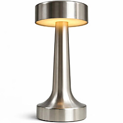ICONIK INTERIOR Lampe de Table Sans Fil Rechargeable LED – Contrôle Tactile – Design Métal Moderne – Azura Bronze