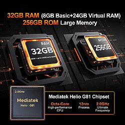 Acheter Doogee 8Go/256Go - Noir