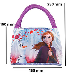 Frozen Sac de Petit-déjeuner Zippé Violet
