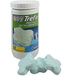 Pastilles (x10) pour déchlorinateur ovy green - 395 100 010 - OVY TREFLE - Ovy Trefle - OCEDIS