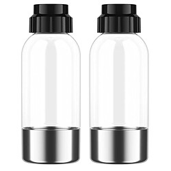 Lot de 2 bouteilles de 0.5l pour machine à gazéifier aquabella - LOT2BOUT0.5L - Aquabella - NATURAMIX