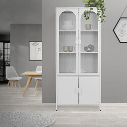 ML-Design Armoire Vitrée Haute 80x185x40 cm
