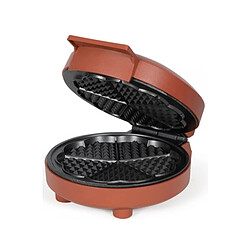 Gaufrier coeur 1000w rouge - DOP255R - LIVOO