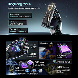 Cubot KingKong Mini 4 - Noir