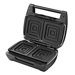 Gaufrier 3 plaques 900w noir - 28662 - Mini Maxi - LAGRANGE