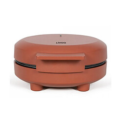 Gaufrier coeur 1000w rouge - DOP255R - LIVOO