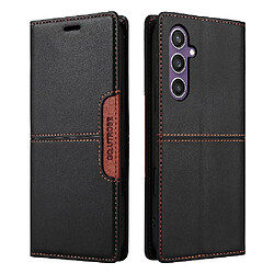 Flip Étui Pour Samsung Galaxy A25 5G Couverture rabotant Blocage RFID Portefeuille Antichoc Noir Flip Étui Pour Samsung Galaxy A25 5G Couverture rabotant Blocage RFID Portefeuille Antichoc GANGXUN Noir