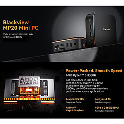 Blackview MP20 - Noir