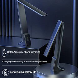 Avis Lampe de bureau pliante à LED, rechargeable USB, contrôle tactile, intensité variable