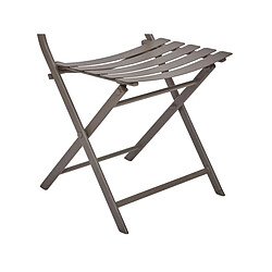 Avis Lot de 2 Chaises de jardin métal pliante Greensboro Café - Hespéride