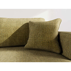 Acheter Bestmobilier Miro - Canapé d'angle droit 4 places convertible avec coffre en velours texturé