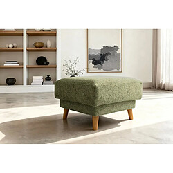 Acheter Casanova Pouf en tissu bouclette Vert 77x62x50
