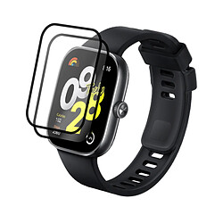 Lot de 2 Verres trempé avec bords Noir pour Xiaomi Redmi watch 4 1.97" M2314W1 - Film de protection - Visiodirect -