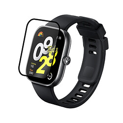 Verre trempé avec bords Noir pour Xiaomi Redmi watch 4 1.97" M2314W1 - Film de protection - Visiodirect -