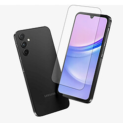 Avis Lot de 3 verre trempé pour Samsung Galaxy A15 4G 6.5" / Samsung Galaxy A15 5G 6.5" - Film de protection - Visiodirect -