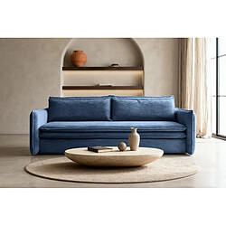 Avis Casanova Canapé droit convertible 3 places 3 places Bleu