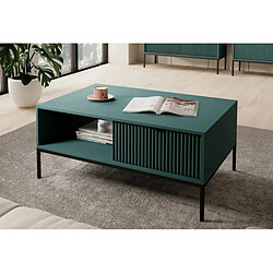 Casanova Table basse pieds en métal - Vert