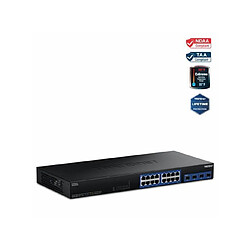 Commutateur TRENDnet TEG-S50204 à 20 ports 2,5G avec ports SFP+ 10G (TEG-S50204)