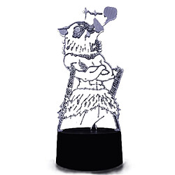 Otaku Lampe de nuit acrylique LED 9322362 Inosuke 16 couleurs