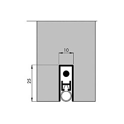 ELLEN Matic 2 Bas de porte automatique 83 cm - modèle 1807153