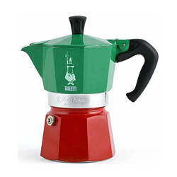 Avis Bialetti La Mokina Italia Cafetière italienne 1 tasse 40 ml 8006363014212 Vert/Rouge