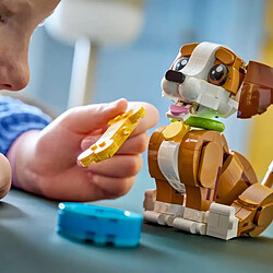 LEGO Creator 3-en-1 Animaux Adorables : Chiot Enjoué – 31382 pas cher