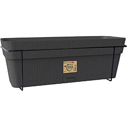 Stefanplast SET BALCON 50 CM AVEC RESERVE EAU - Balconnière 9L Moutarde pas cher