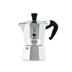 Bialetti Moka Express 2 tasses 90 ml cafetière italienne inox