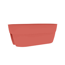 EDA Plastiques Balconnière cavalière Osaka 56 x 30 cm Orange terre battue - Eda