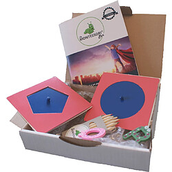 MaMontessoriBox Formes dessin en métal Montessori