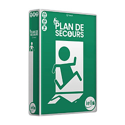 Iello IEL-70393 Plan de Secours Jeu de société mémoire et visualisation spatiale