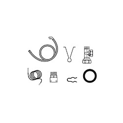 Frisquet F3AA40447 Kit de raccordement hydraulique pour chauffe-eau 200 L