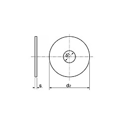 Avis Acton Flat Washer LL A4 NFE 25513 4x16x0,8 mm boîte 200 - 645074