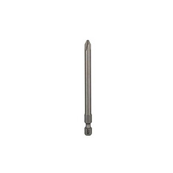 Bosch PZ3 Embout Pozidriv 89 mm 3 pièces 1/4" Hex Acier S2 extra-dur - 2607001585