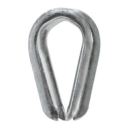 Chaubeyre 6899/A Cosse cœur 18 mm acier zingué