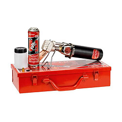 Guilbert Express 6364 Chalumeau/fer à souder pour couvreur portable Piezo 1,3 kW avec 2 cartouches
