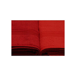 Acheter Kein Hersteller Serviette de bain 70 x 140 cm lot de 4 orange coton éponge