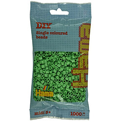 HAMA 207-115 Perles à repasser Midi 1000 pcs vert vif sac