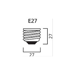 Sylvania Mini-Lynx GLS 0035505 Ampoule CFL GLS 15W E27 2700K 810 lm