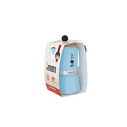 Bialetti Moka Express Rainbow 6 tasses 300 ml cafetière moka bleu pas cher