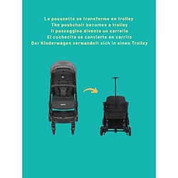 Avis Poussette combinée 2 en 1 NANIA avec siège auto Rimini - MYLA - 4 roues - Noire