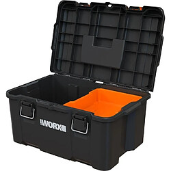 Boîte à outils - WORX BY KETER - STACK N ROLL - 48 x 33 x 26 cm - Noire